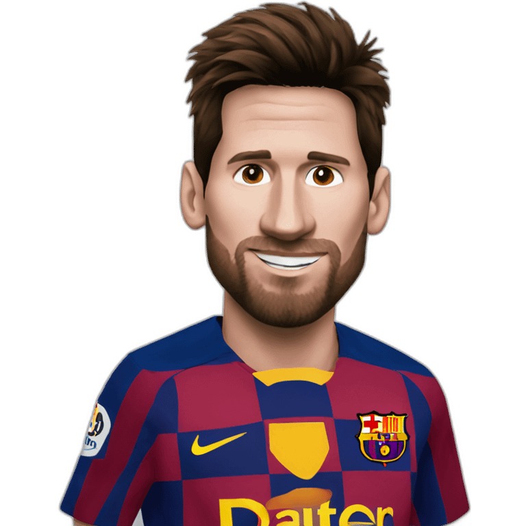 Messi barca emoji