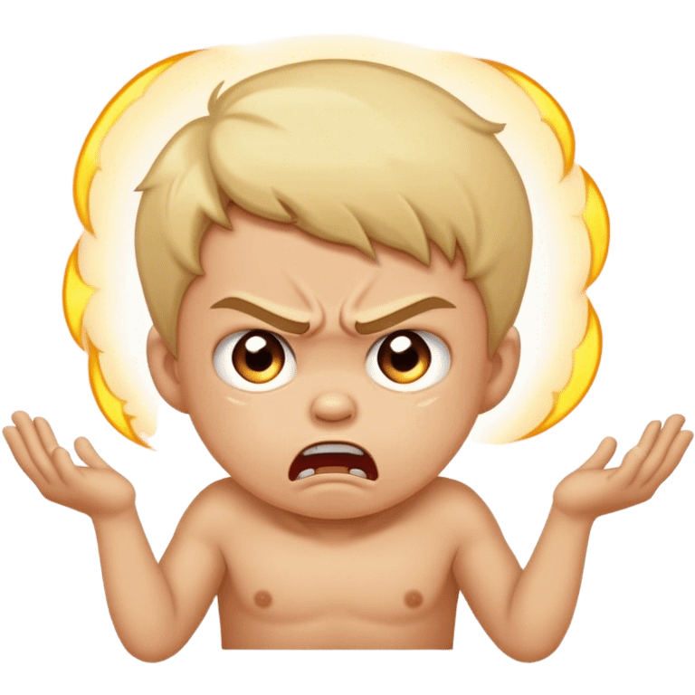 Temper tantrums  emoji