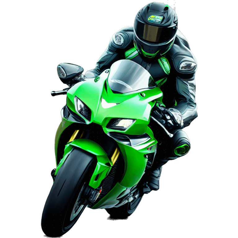 Kawasaki ninja h2r emoji