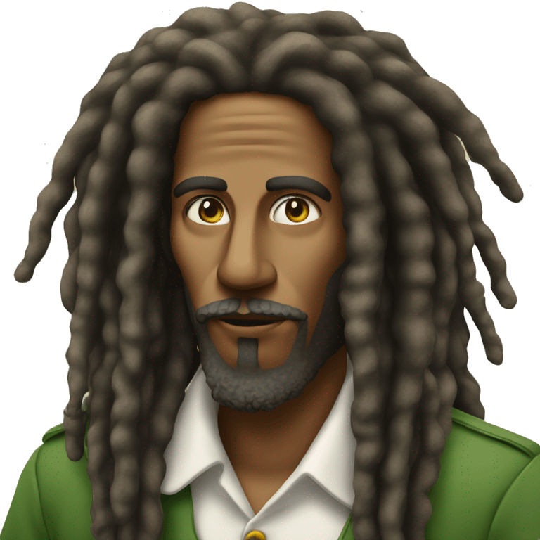 rastafari who is smoking emoji