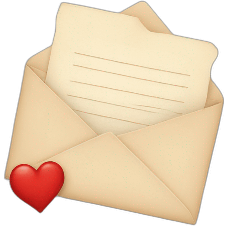 love letter emoji