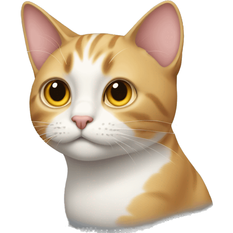 cat pondering emoji