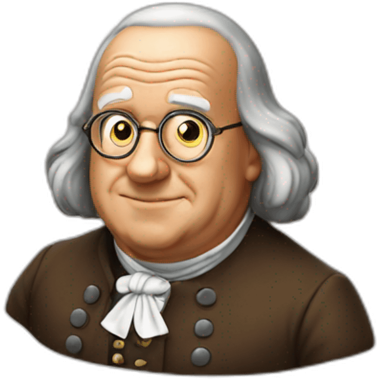 ben franklin poop emoji