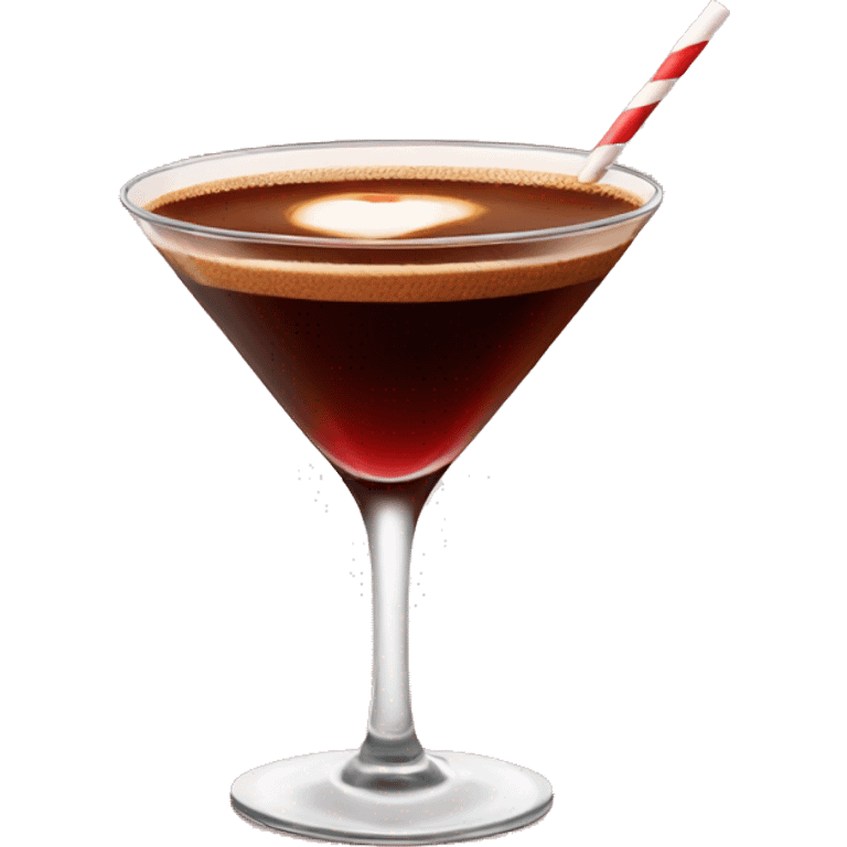 Red expresso martini emoji