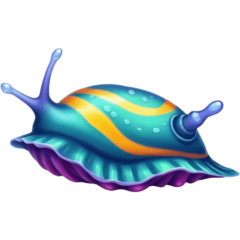 Sea slug  emoji