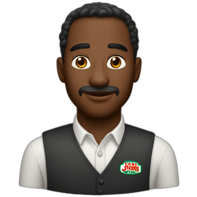 black-papa-johns-employee emoji