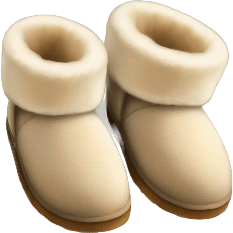 UGG slippers  emoji