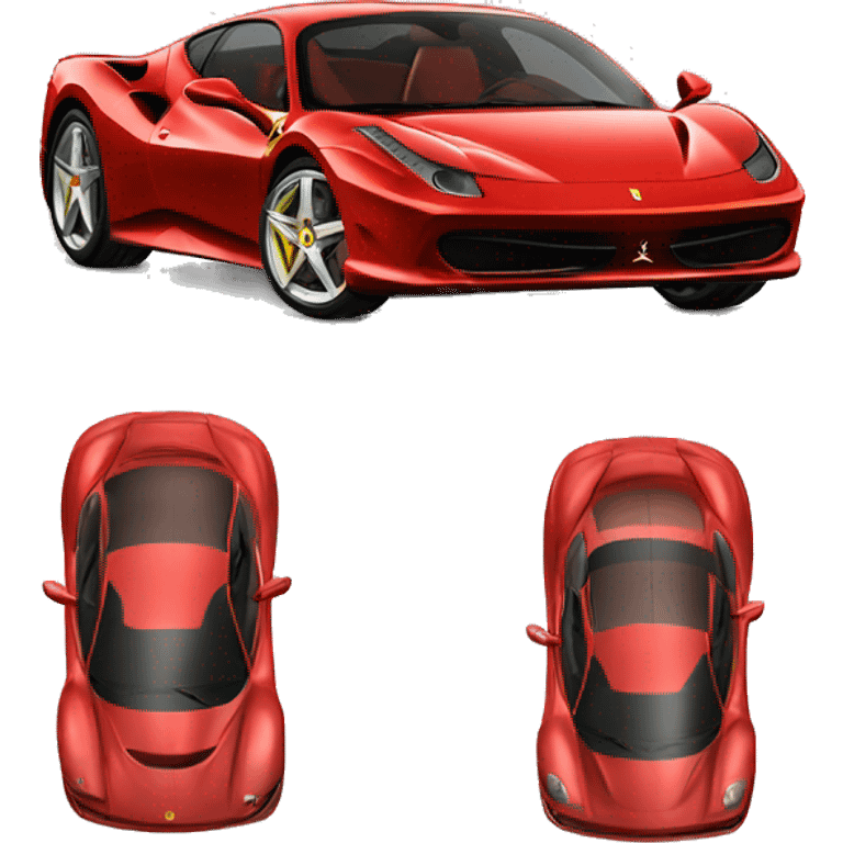 ferrari car emoji