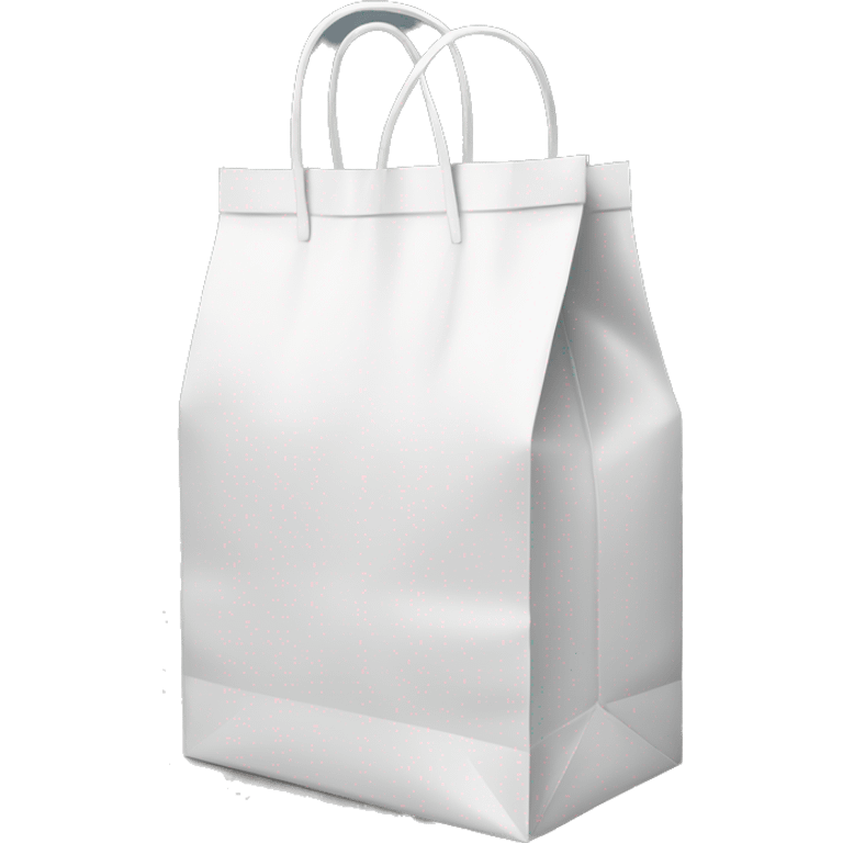 white-branded-carton-bag emoji