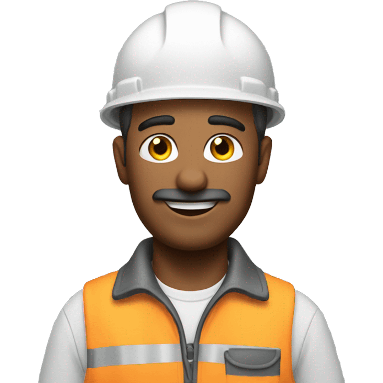 Roofer man emoji