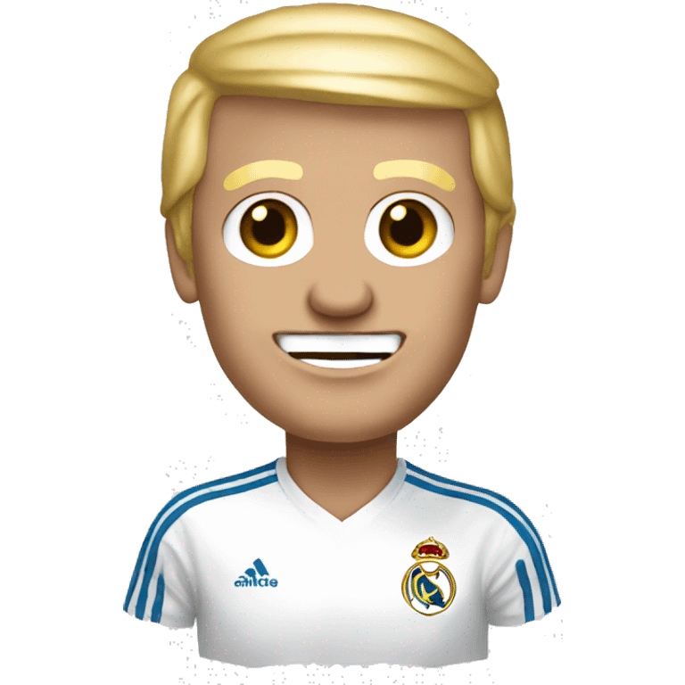 Trump wearing Real Madrid jersey  emoji