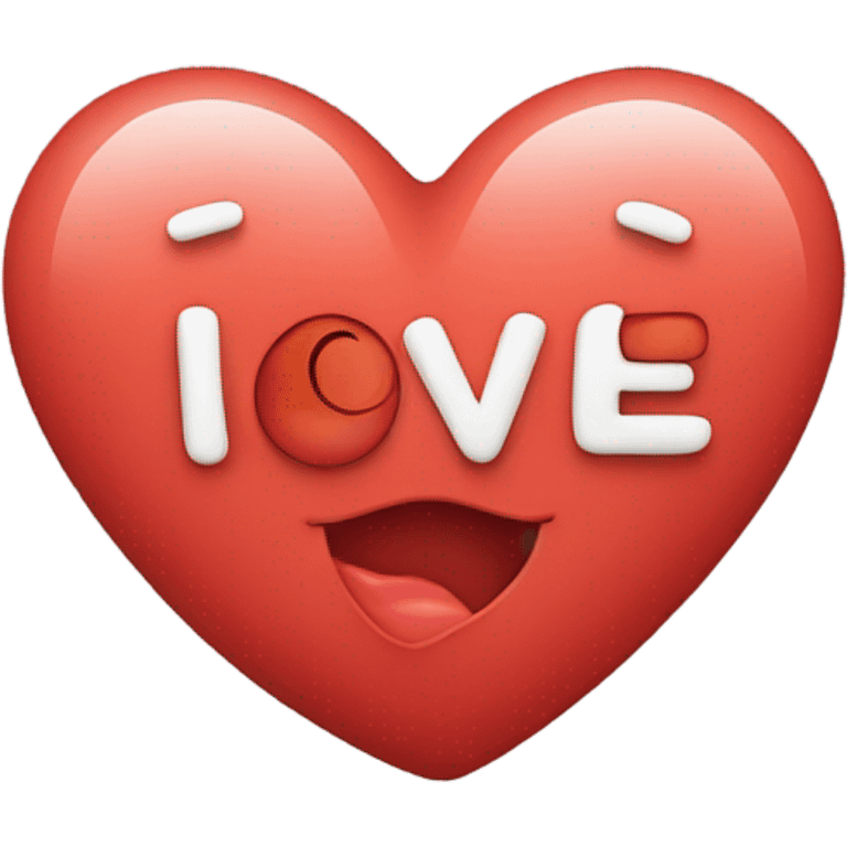 i love you emoji