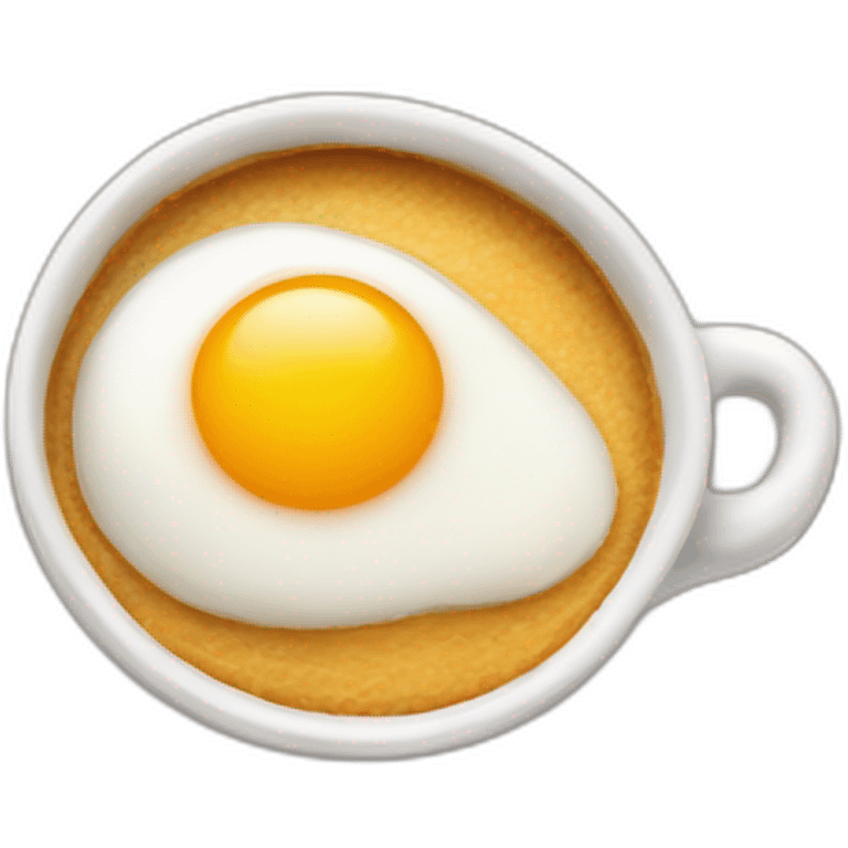 Huevo y café  emoji