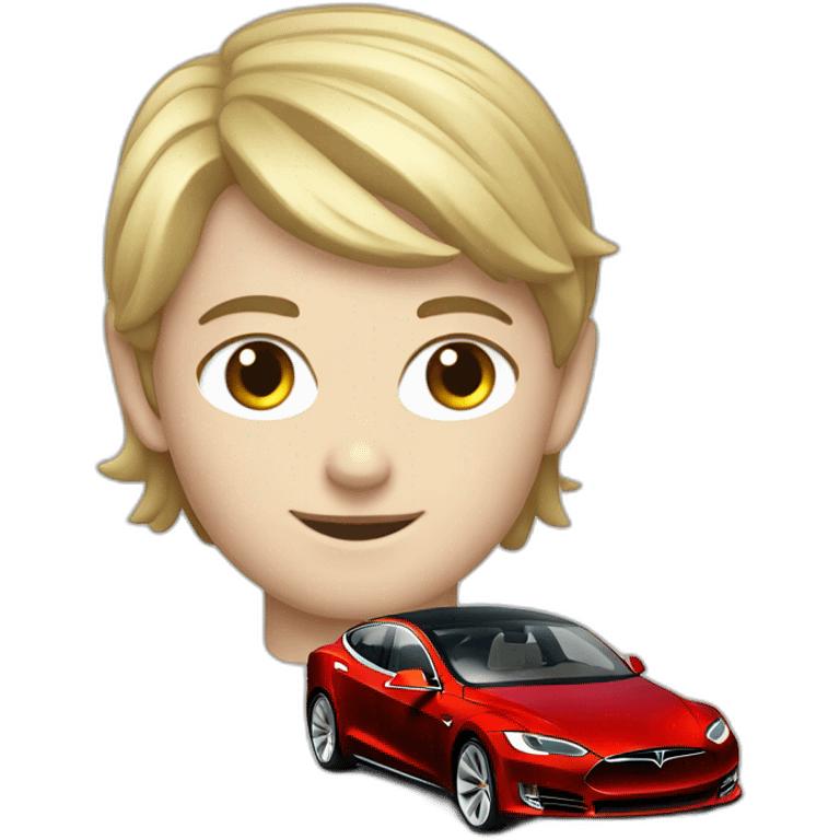 Tesla Model S emoji