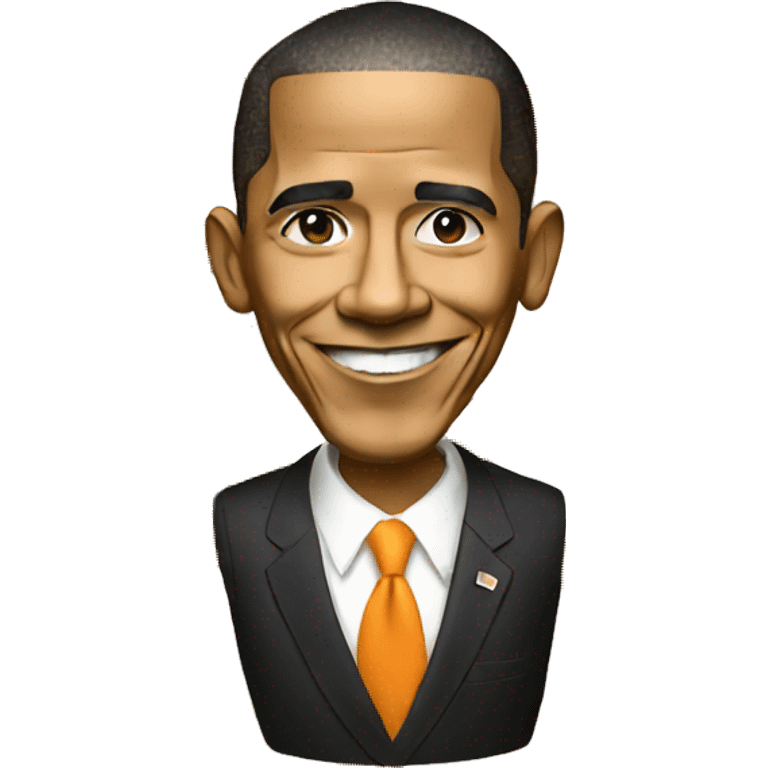 Obama orange emoji