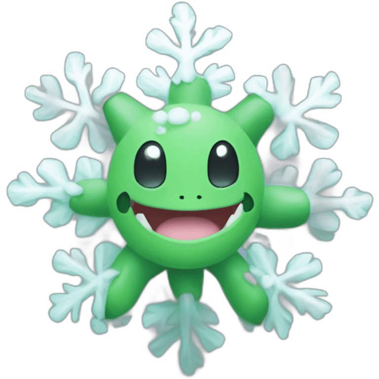 snowflake grovyle pokemon emoji