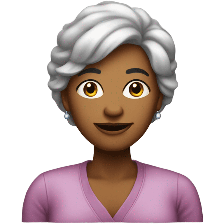 My mom with $1 million emoji