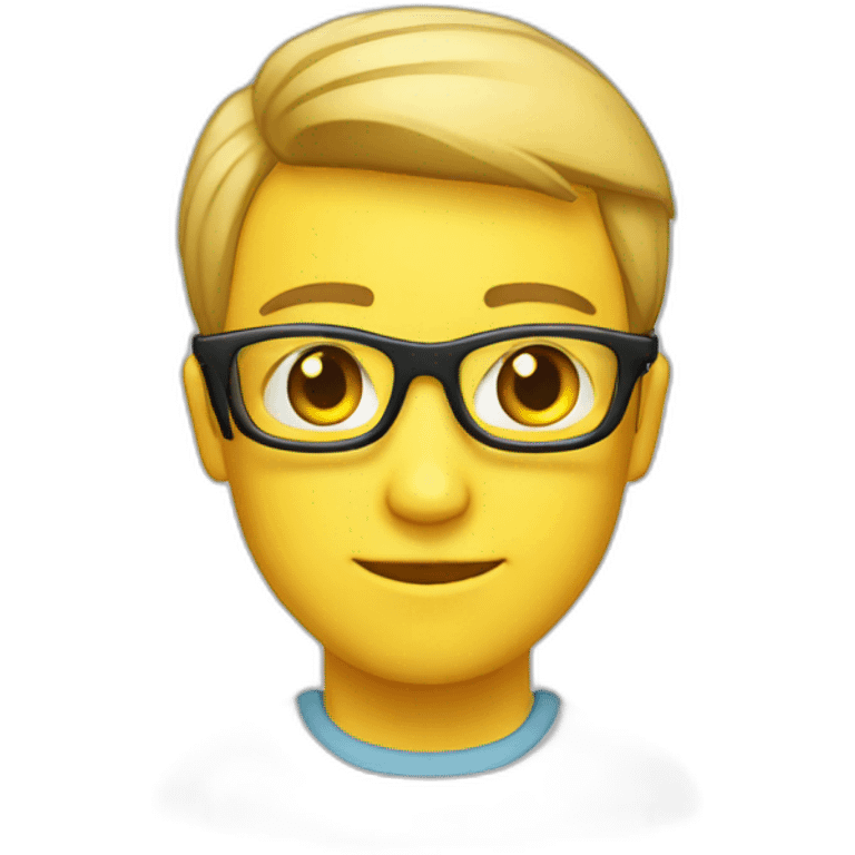 programming glasses emoji