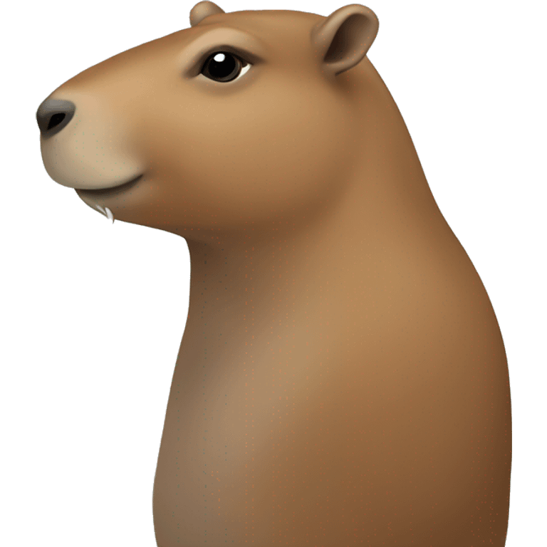 capybara doing GIS emoji