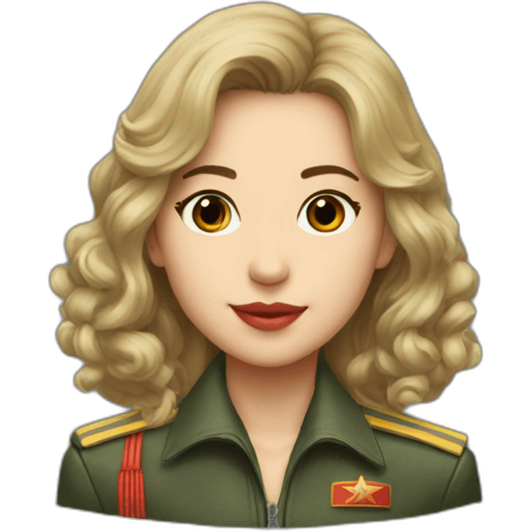 Soviet pilot li li ya goldenlonghair emoji