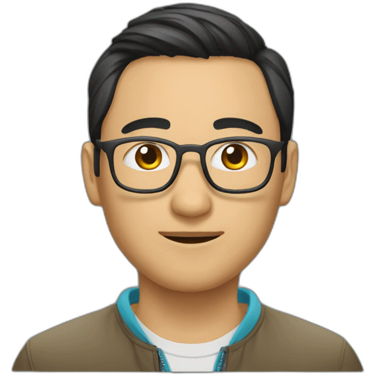 Kazakh it guy emoji