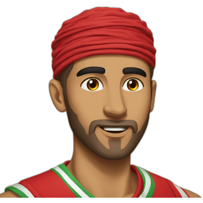 hakimi morocco emoji