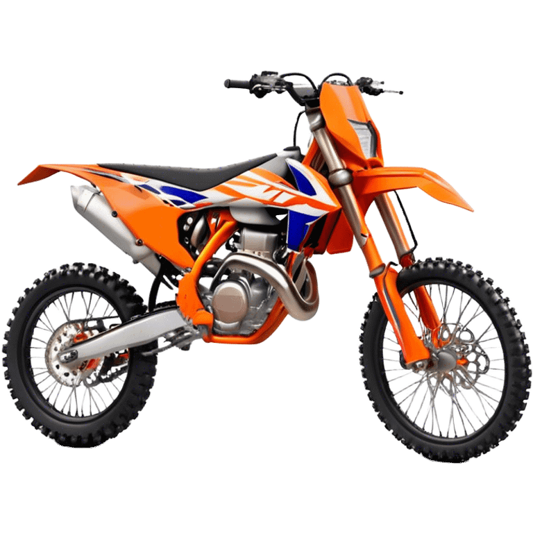 KTM Dirtbike - KTM 250 SX (Model Year: 2021) (Iconic colour: Orange) emoji