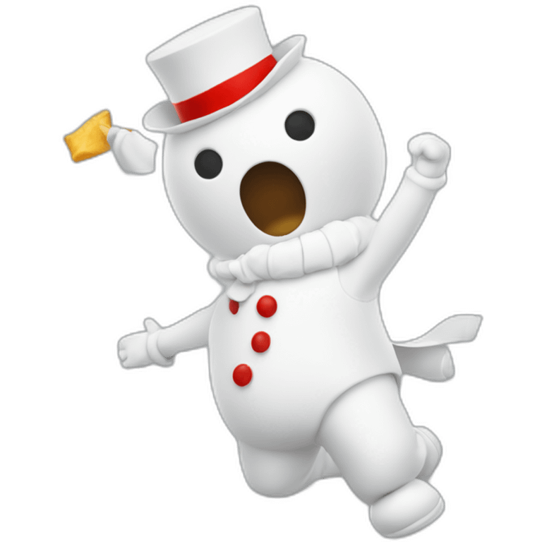 bonhomme qui dab emoji