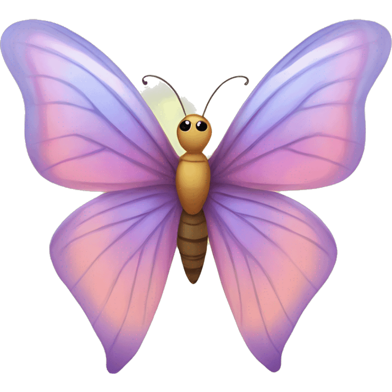 Fairy butterfly emoji