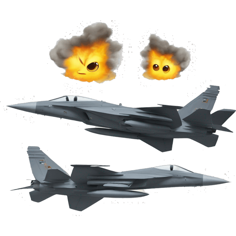 F-11 VS F-1 emoji