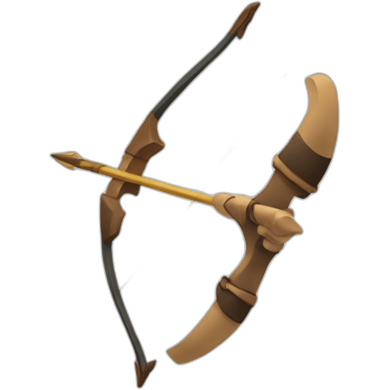 bow and arrow emoji