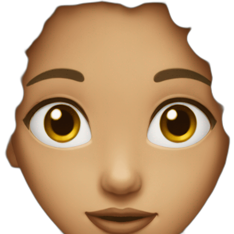 Beautiful girl emoji