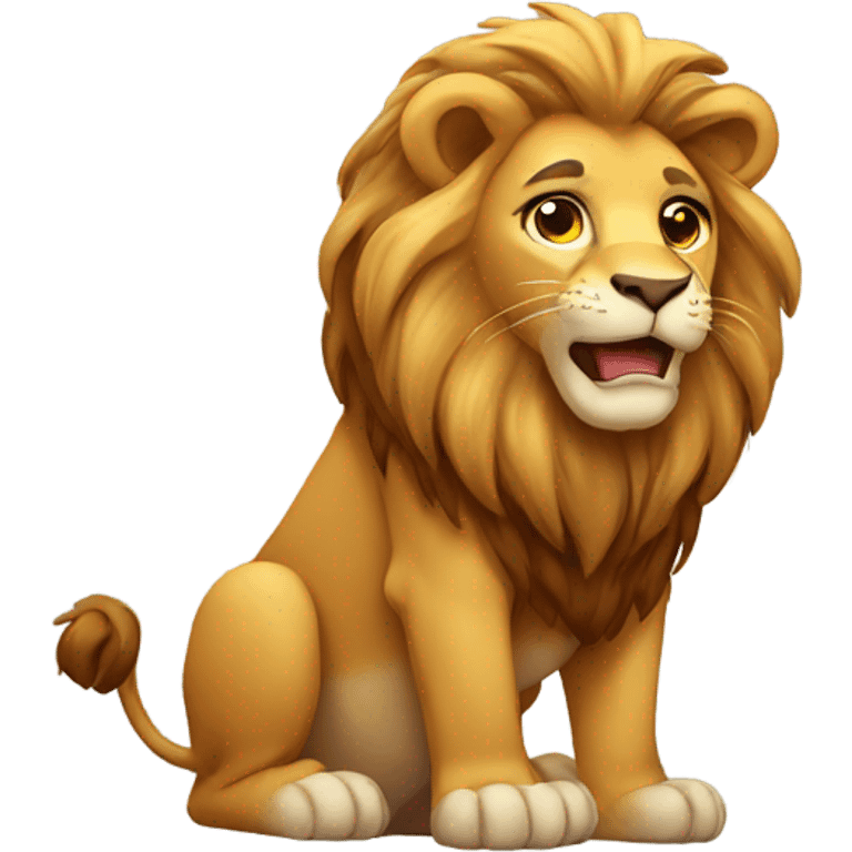 Lion sort emoji