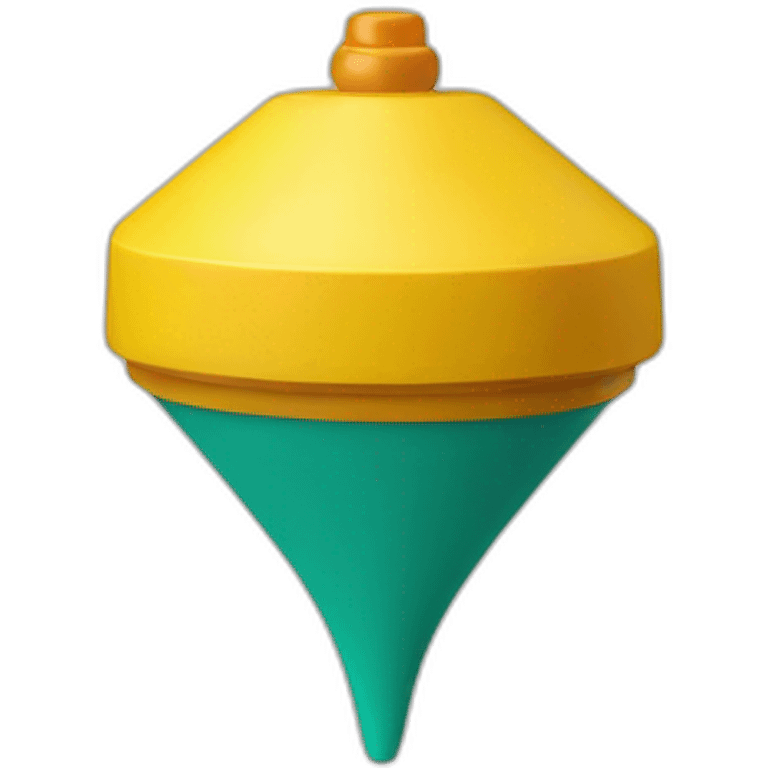 4 sided spinning top emoji