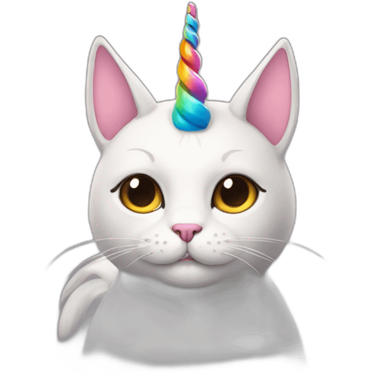 Cat+unicorn emoji