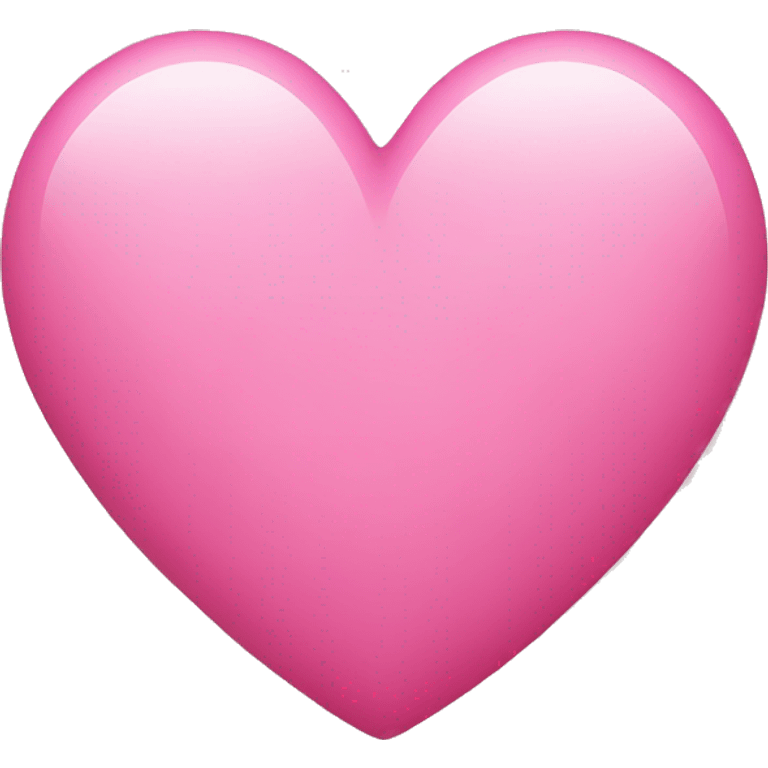 a pink heart emoji