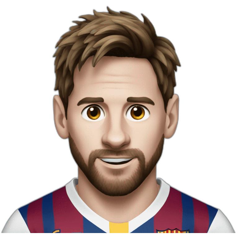 Leo messi goat emoji