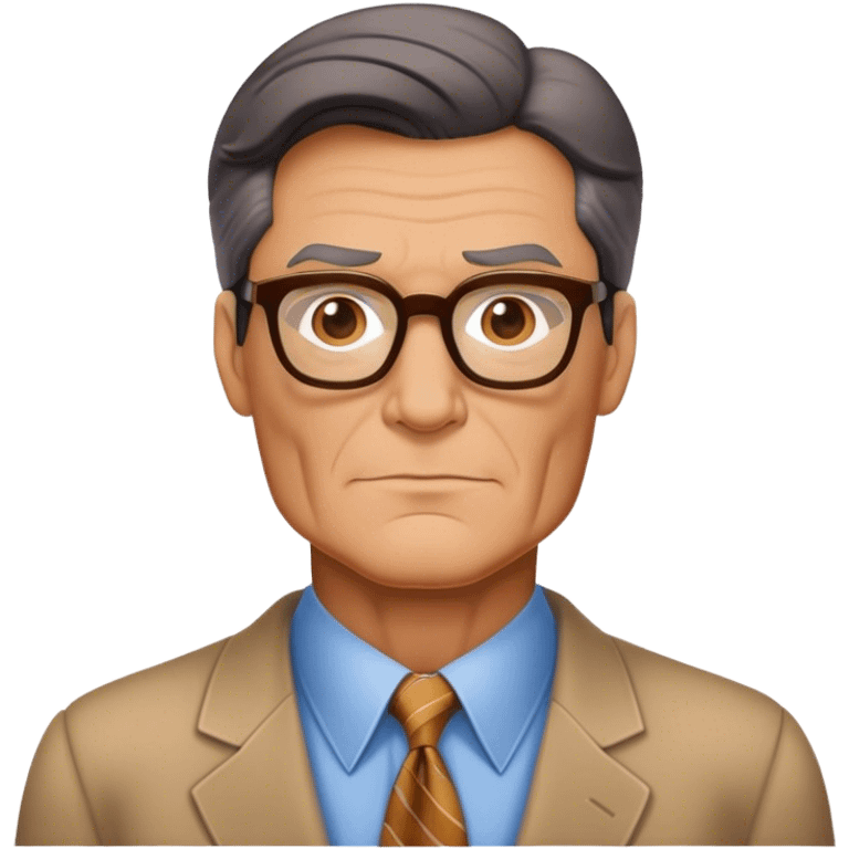 Older Clark Kent  emoji