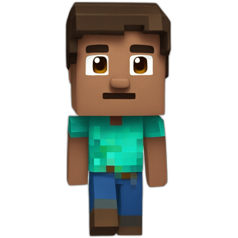 Steve from Minecraft  emoji