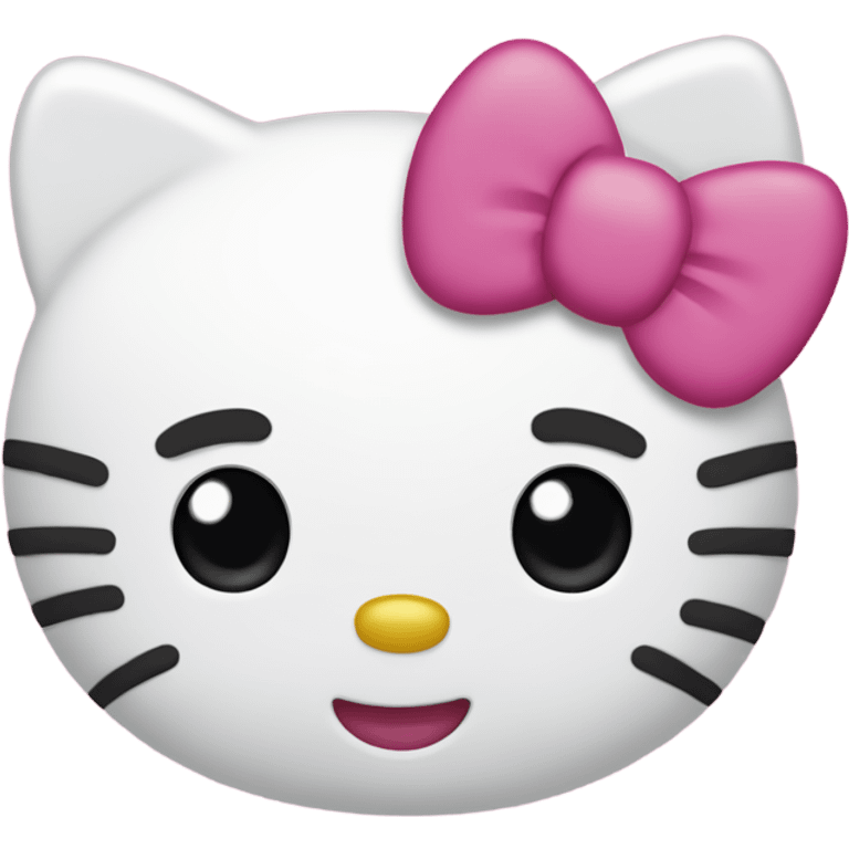 Hello kitty emoji