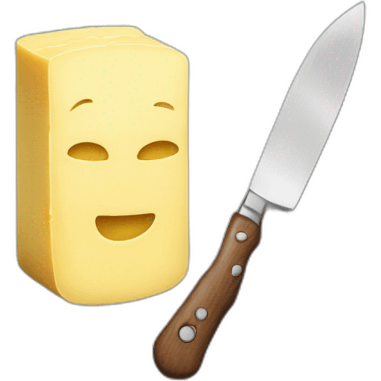 butter on the knife emoji