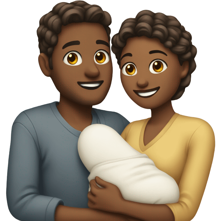 gloria and david having a baby emoji