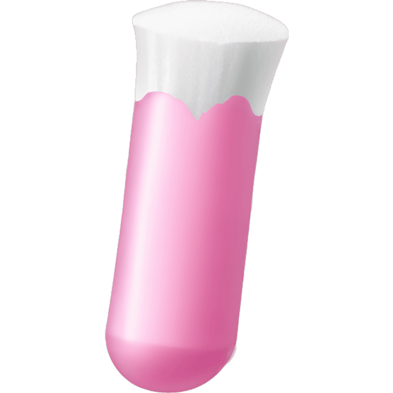 soft pink tampon emoji