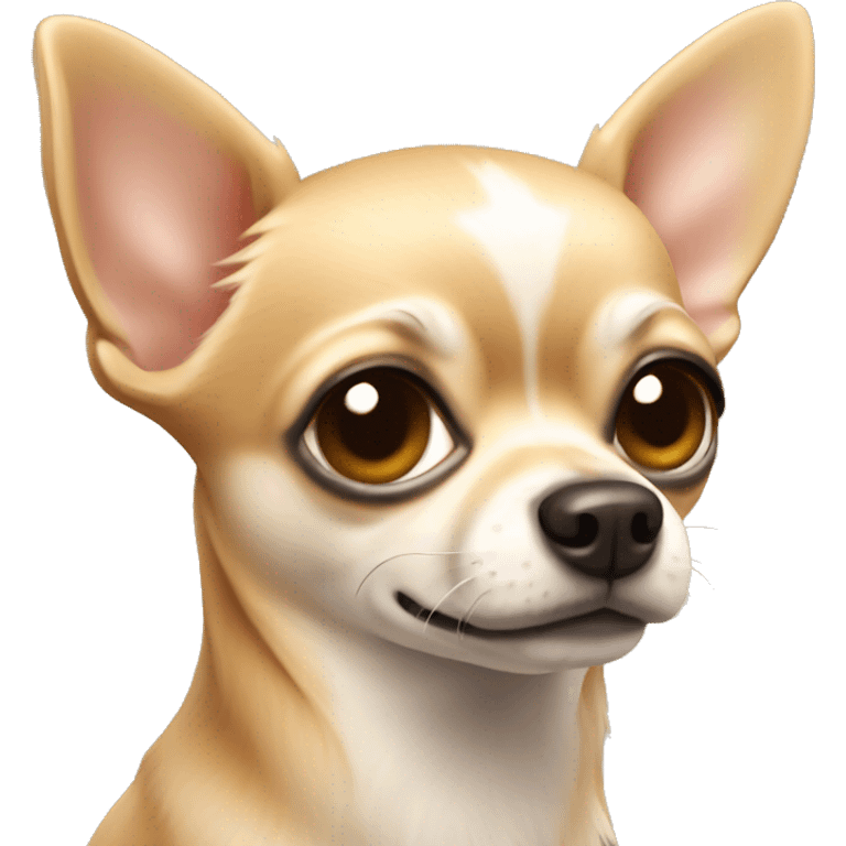 chihuahua with beige fur emoji