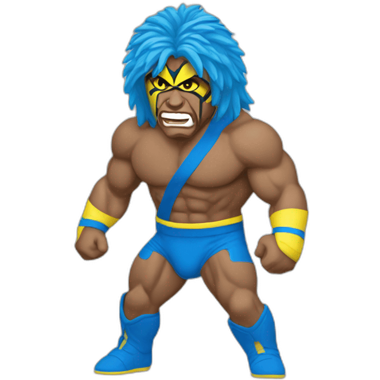 Ultimate warrior wrestler emoji