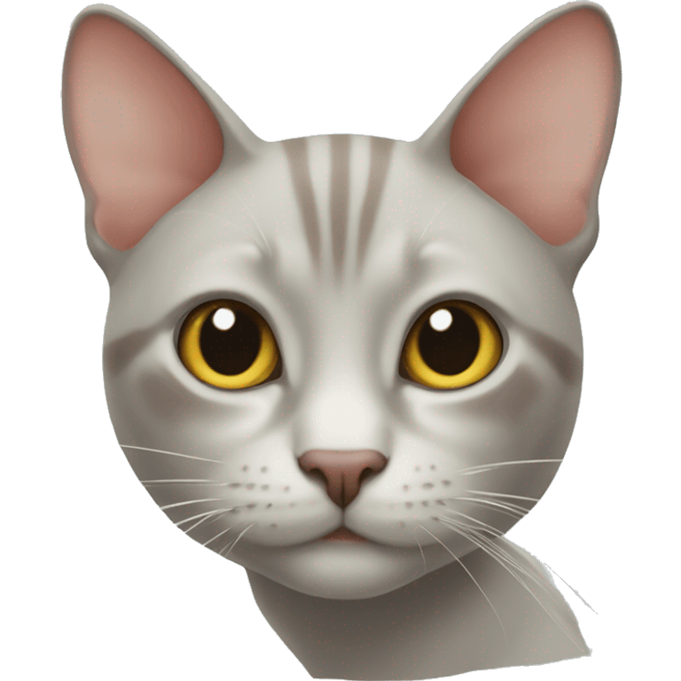 Siam cat  emoji