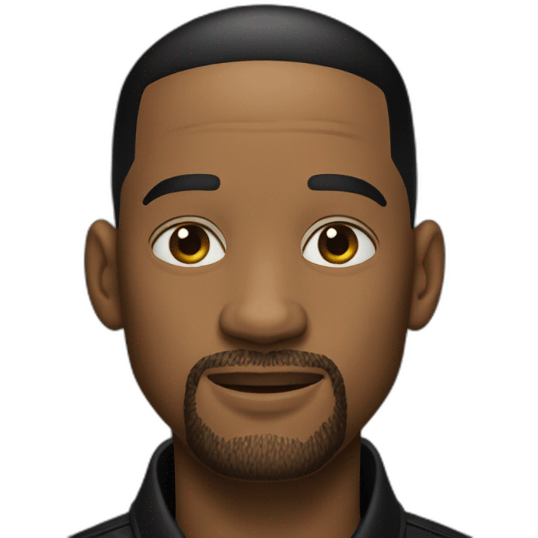 Will smith Man in black emoji