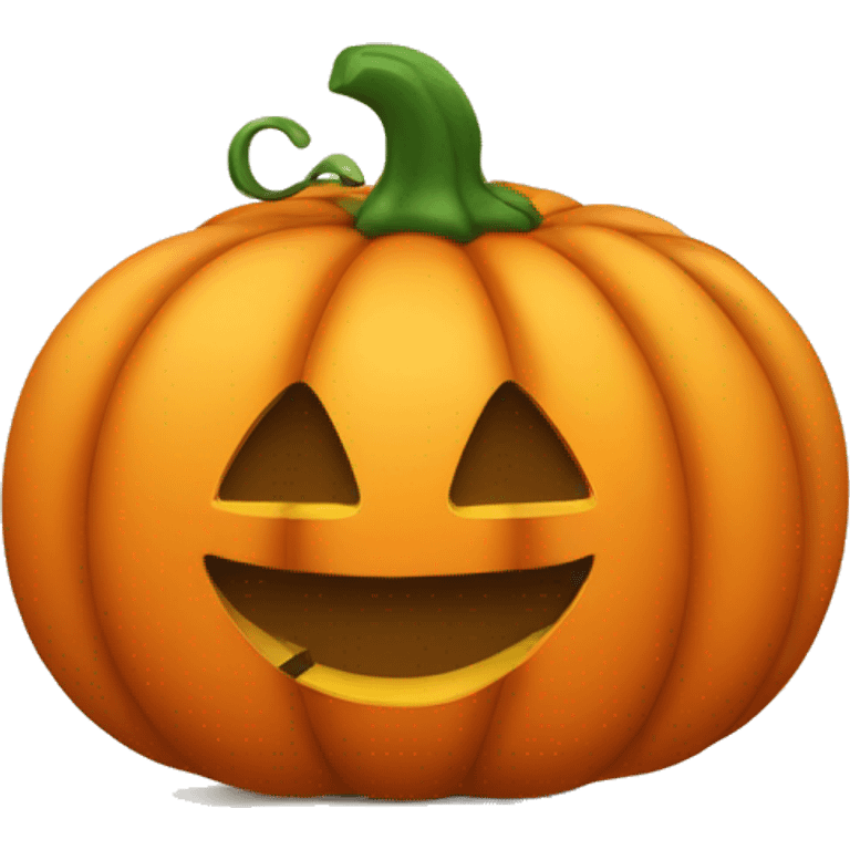 pumpkin gift box emoji