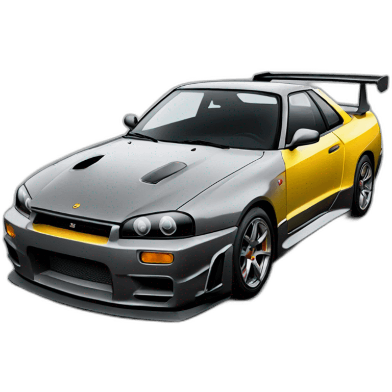 skyline gtr car emoji