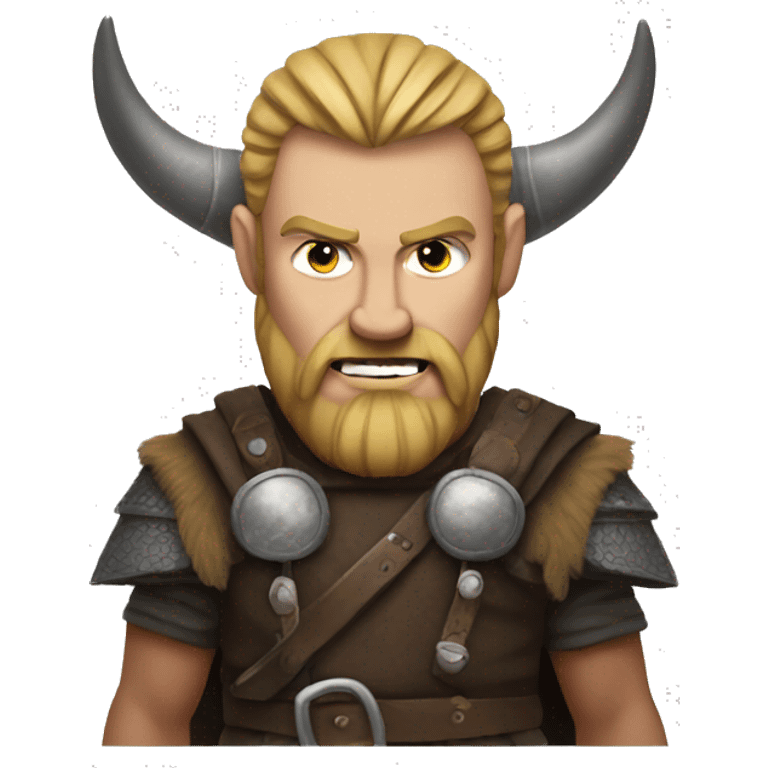 realistic evil viking emoji